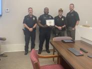 Officer of the First Quarter Sergeant Jamal Watkins