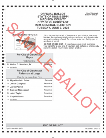 Sample Ballot