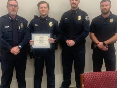 Lieutenant David Potvin Officer of the Year 2025